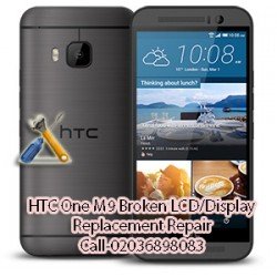 HTC One M9 Broken LCD/Display Replacement Repair